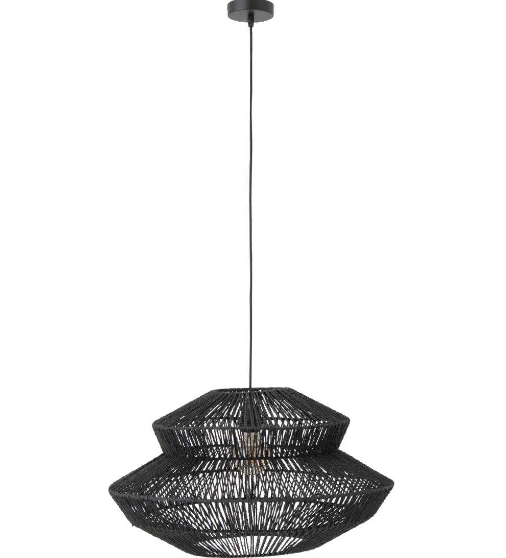 Lampa wisząca ROPEAN 33 cm czarna