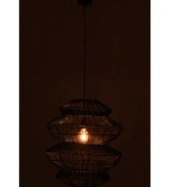 Lampa wisząca ROPEAN 57 cm czarna
