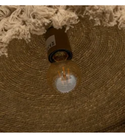 Lampa wisząca ROYEAS 50 cm naturalna