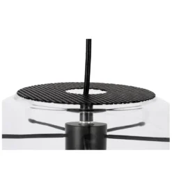 Lampa wisząca SANDRA 40 cm trasnparentny