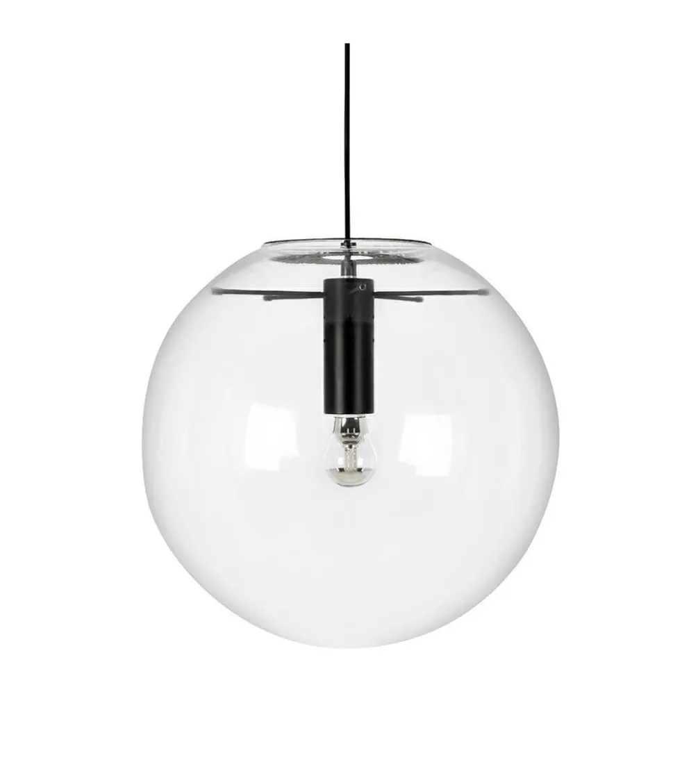 Lampa wisząca SANDRA 40 cm trasnparentny
