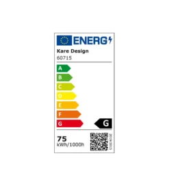 Lampa wisząca SATURN LED 75 cm złota