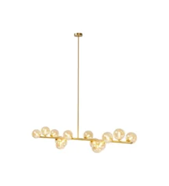 Lampa wisząca Scala Balls Brass 150 cm złota
