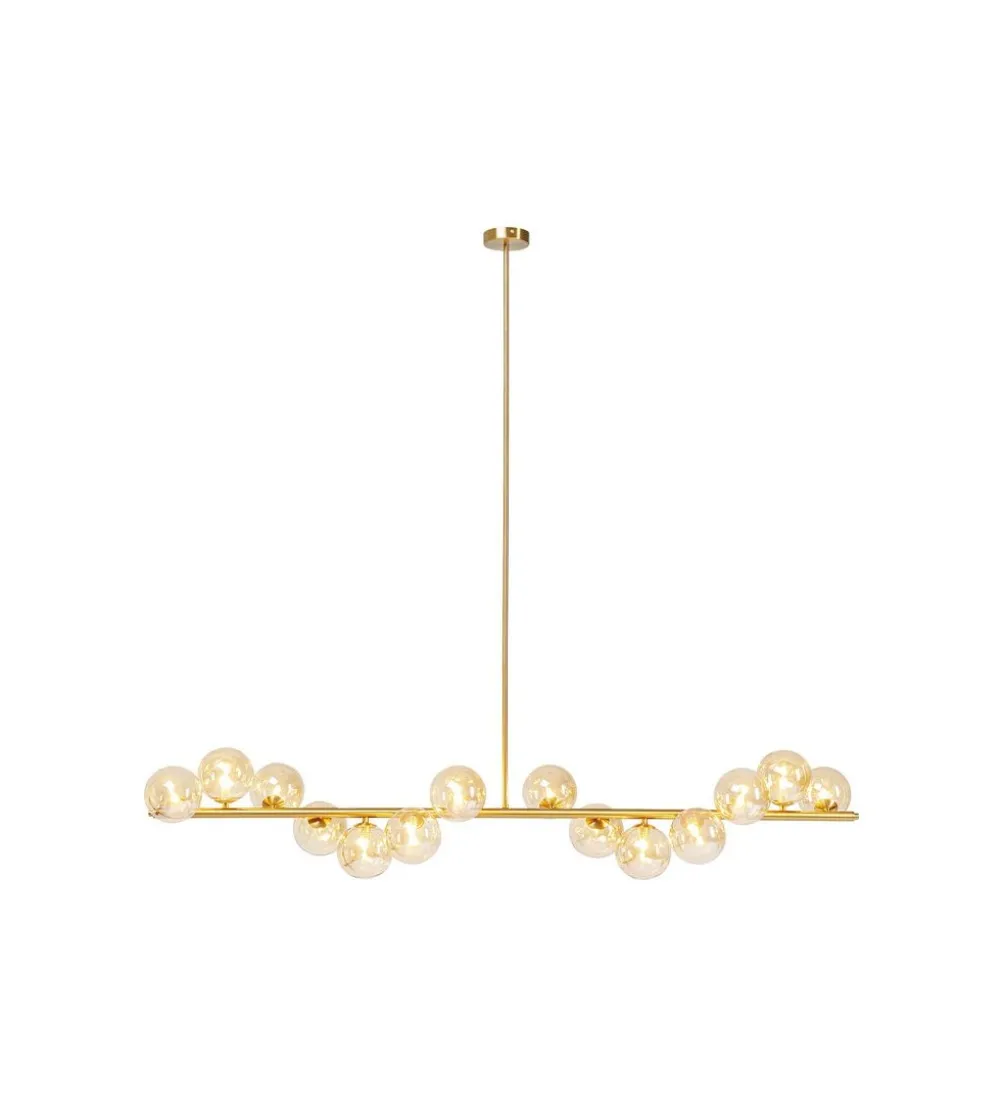Lampa wisząca Scala Balls Brass 150 cm złota