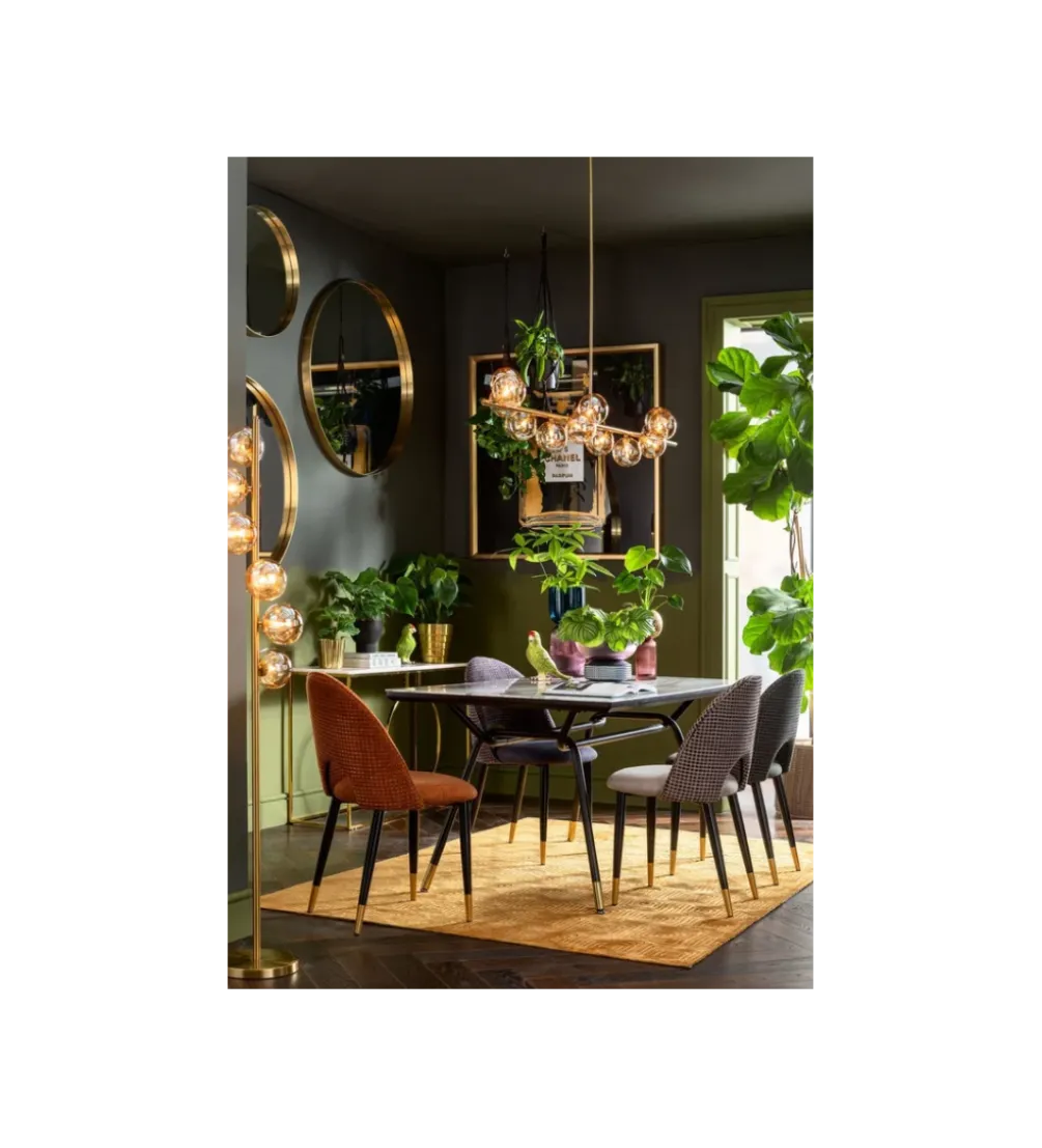 Lampa wisząca Scala Balls Brass 150 cm złota