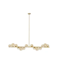 Lampa wisząca Scala Balls Brass 150 cm złota