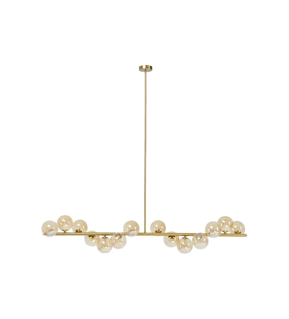 Lampa wisząca Scala Balls Brass 150 cm złota