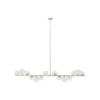Lampa Wisząca Scala Balls Brass 155 Cm srebrna
