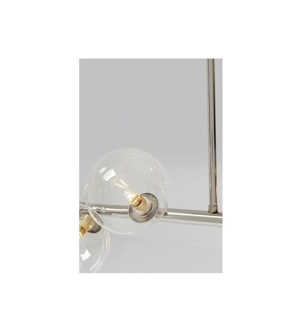 Lampa Wisząca Scala Balls Brass 155 Cm srebrna