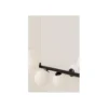 Lampa wisząca SCALA BALLS 150 cm czarna białe klosze