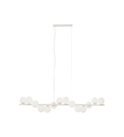 Lampa wisząca SCALA BALLS MILKY 150 cm beżowa