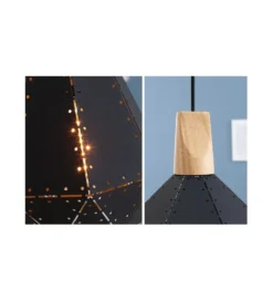 Lampa wisząca Scandinavia I czarna
