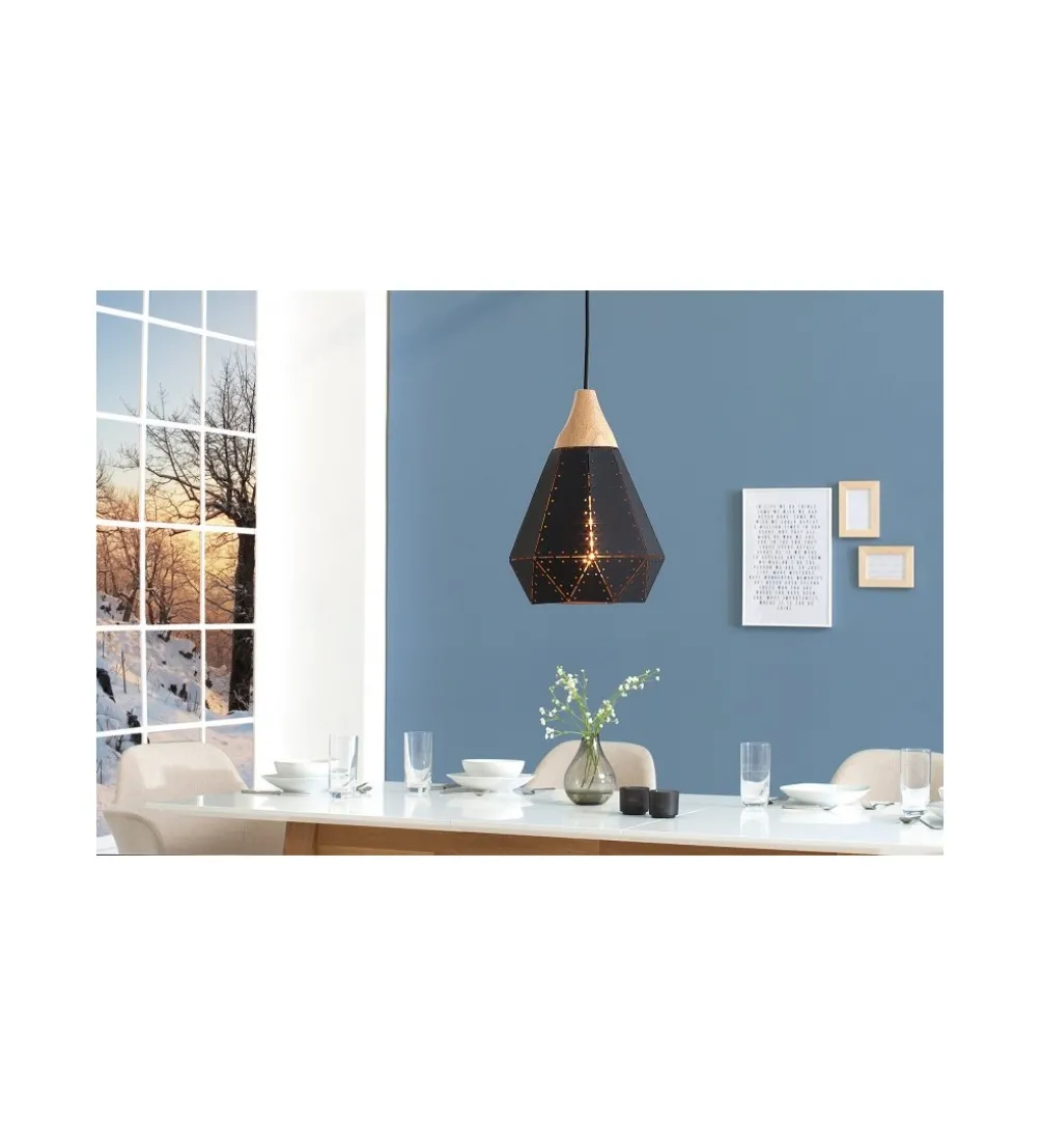 Lampa wisząca Scandinavia I czarna