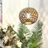 Lampa wisząca SEALY 37 cm trawa morska