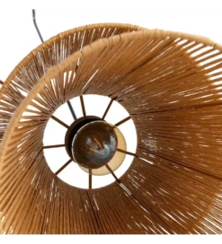 Lampa wisząca SEVEN 50 cm naturalna