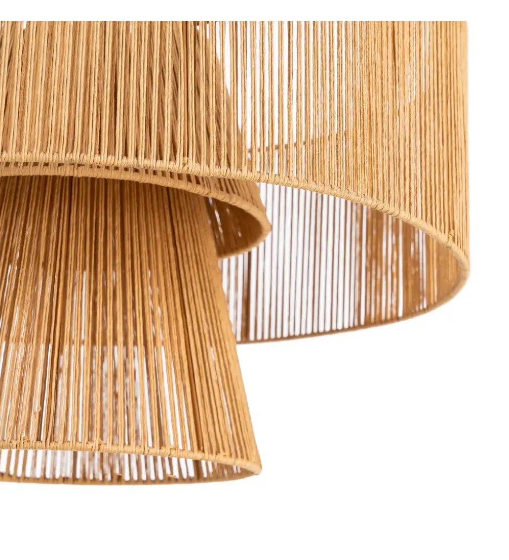 Lampa wisząca SEVEN 50 cm naturalna