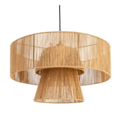 Lampa wisząca SEVEN 50 cm naturalna