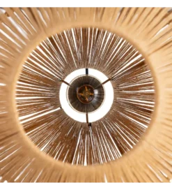 Lampa wisząca SEVEN 40 cm naturalna
