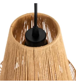 Lampa wisząca SEVEN 40 cm naturalna