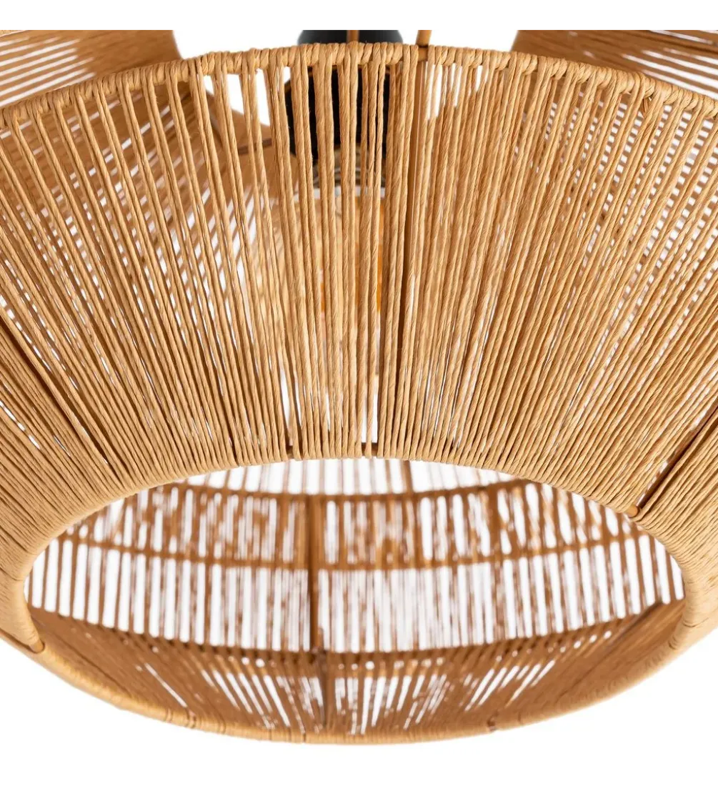 Lampa wisząca SEVEN 60 cm naturalna