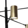 Lampa wisząca SIENA GU10 80 cm złota
