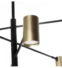 Lampa wisząca SIENA GU10 80 cm złota