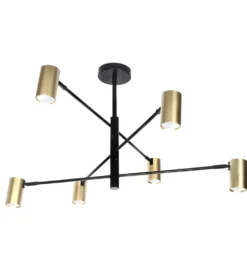 Lampa wisząca SIENA GU10 80 cm złota