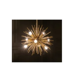 Lampa wisząca SOLARLJOS 50 cm złoty