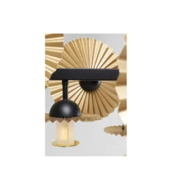 Lampa wisząca Soles 140 cm złota