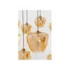 Lampa wisząca SPHERE AMBER TEN 160 cm złota