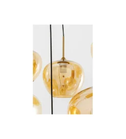 Lampa wisząca SPHERE AMBER TEN 160 cm złota