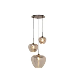 Lampa wisząca SPHERE 45 cm smoke