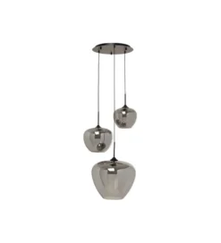 Lampa wisząca SPHERE 45 cm smoke