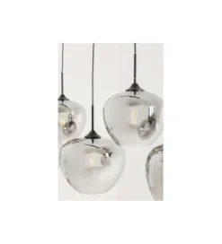 Lampa wisząca SPHERE FIVE 160 cm smoky