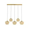 Lampa wisząca SPHERE FIVE 160 cm złota
