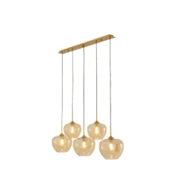 Lampa wisząca SPHERE FIVE 160 cm złota