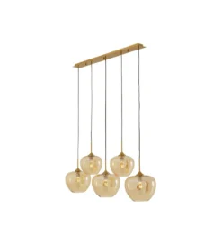 Lampa wisząca SPHERE FIVE 160 cm złota