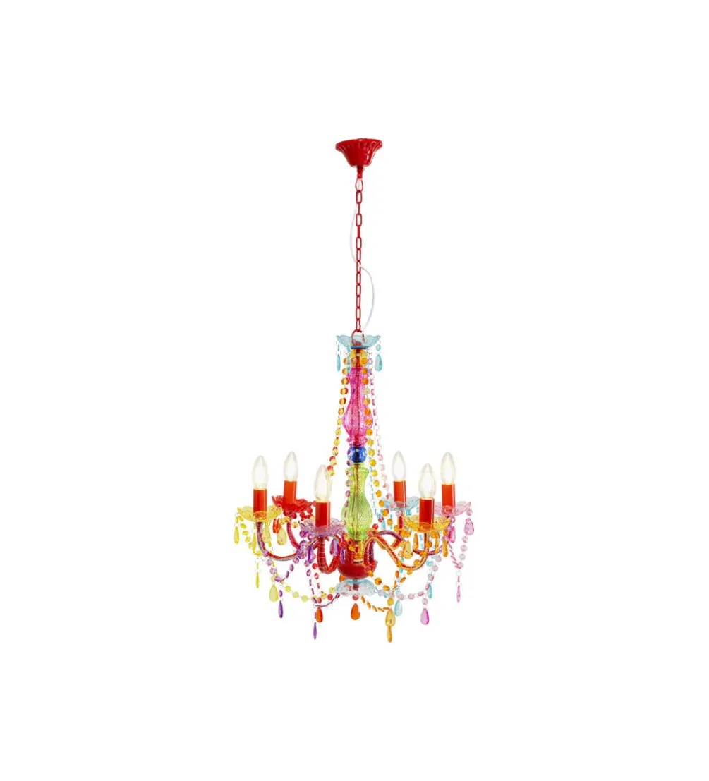 Lampa wisząca STARLIGHT 69 cm tęczowa