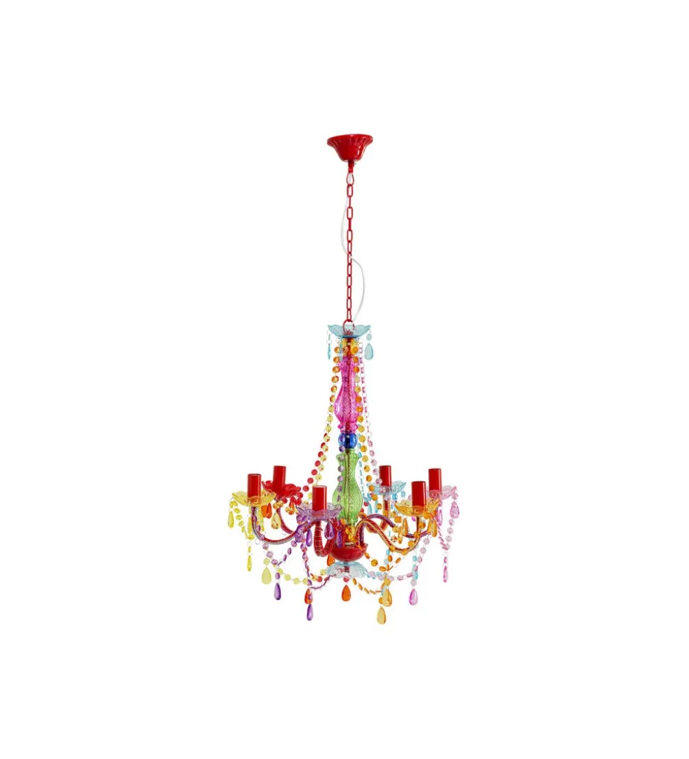 Lampa wisząca STARLIGHT 69 cm tęczowa