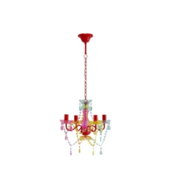 Lampa wisząca STARLIGHT 45 cm tęczowa