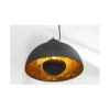 Lampa wisząca Studio 3 czarne złoto