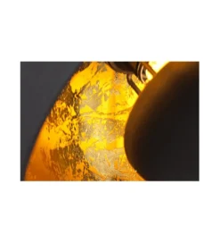 Lampa wisząca Studio 3 czarne złoto