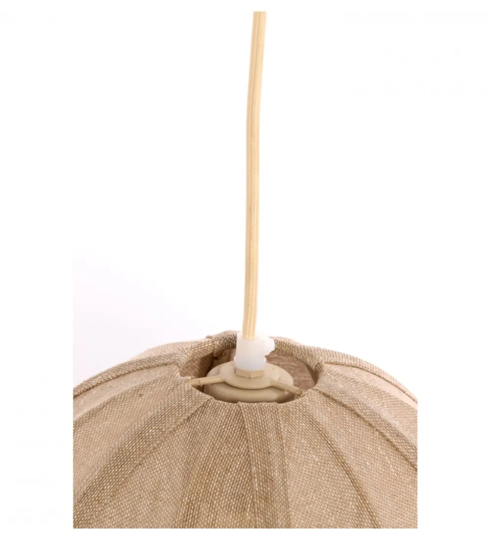 Lampa wisząca SUKAU 50 cm juta naturalna