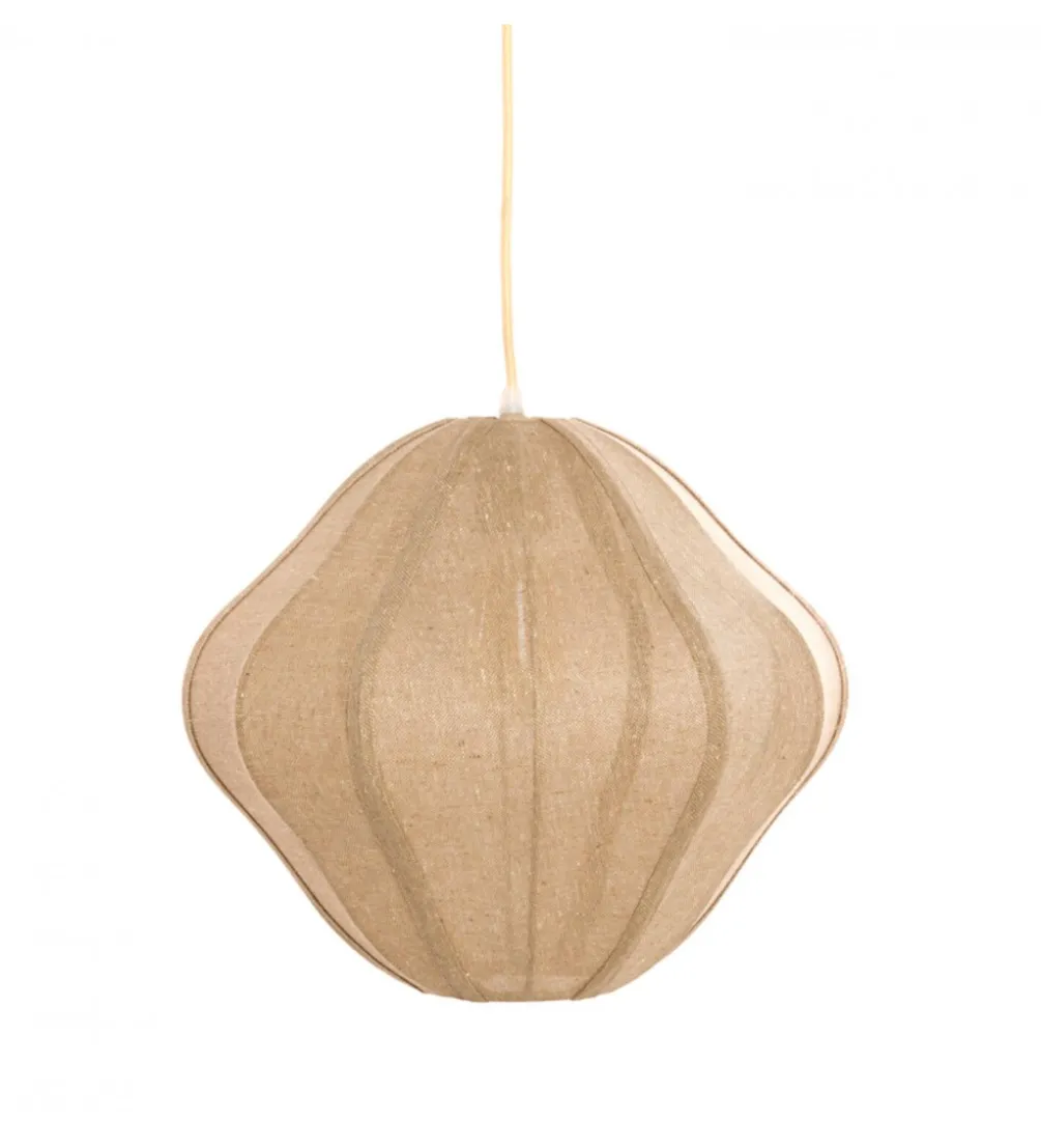 Lampa wisząca SUKAU 50 cm juta naturalna