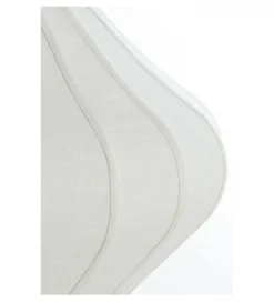 Lampa wisząca SUKAU 50 cm lniana kremowa