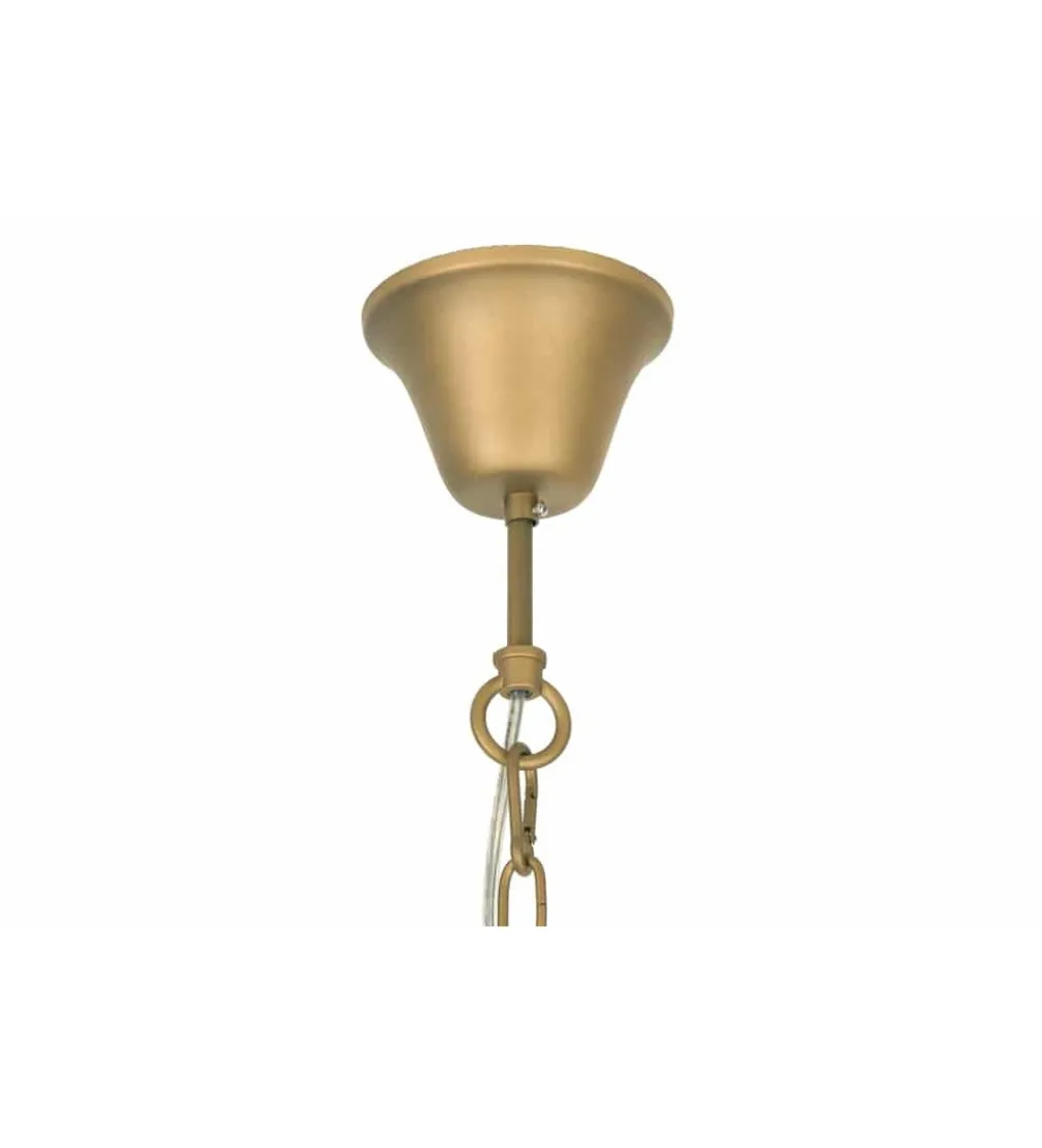Lampa wisząca Sunlight 50 cm mosiężna