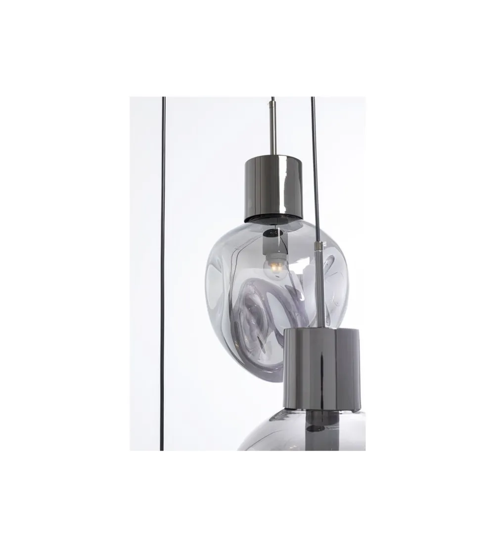 Lampa wisząca SUPERNOVA SMOKY TRE 45 cm