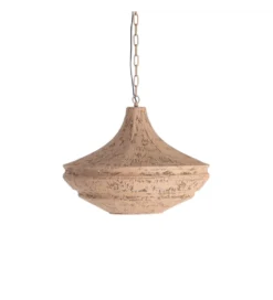 Lampa wisząca TECHAGE 49 cm beżowa