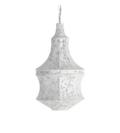 Lampa wisząca TECHAGE 84 cm biała