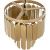 Lampa wisząca TECHO 30 cm złota